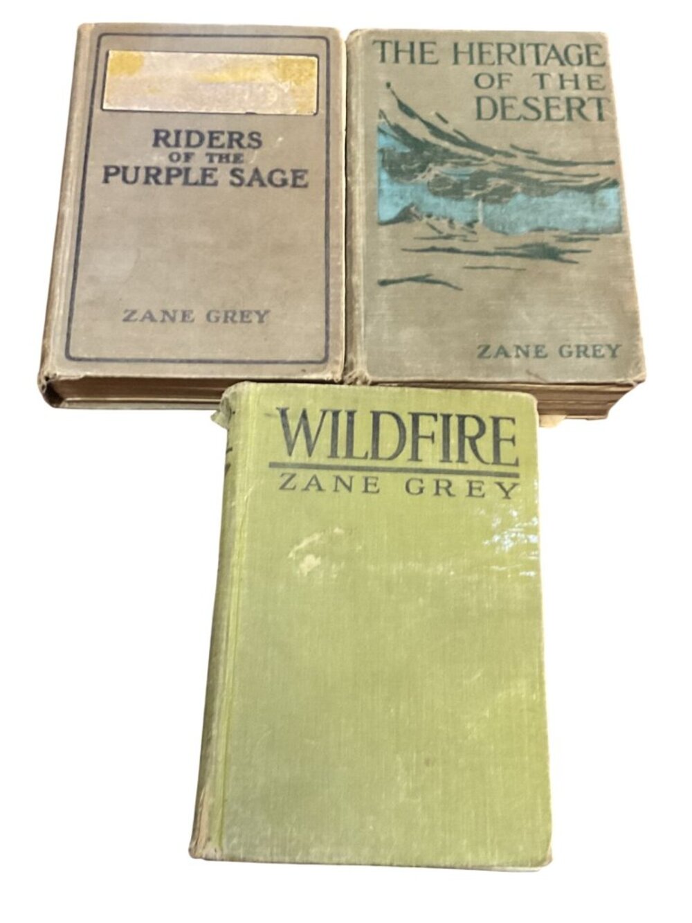 Atq Zane Grey Novel Set Riders Of The Purple Sage The Heritage Desert Wildfire